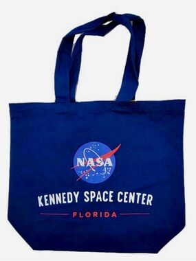 NASA—Kennedy Space Center Navy Tote Bag - Casual Carryall